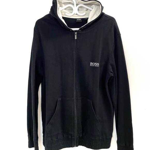 Hugo Boss zippered hoodie. - Picture 1 of 2